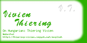 vivien thiering business card